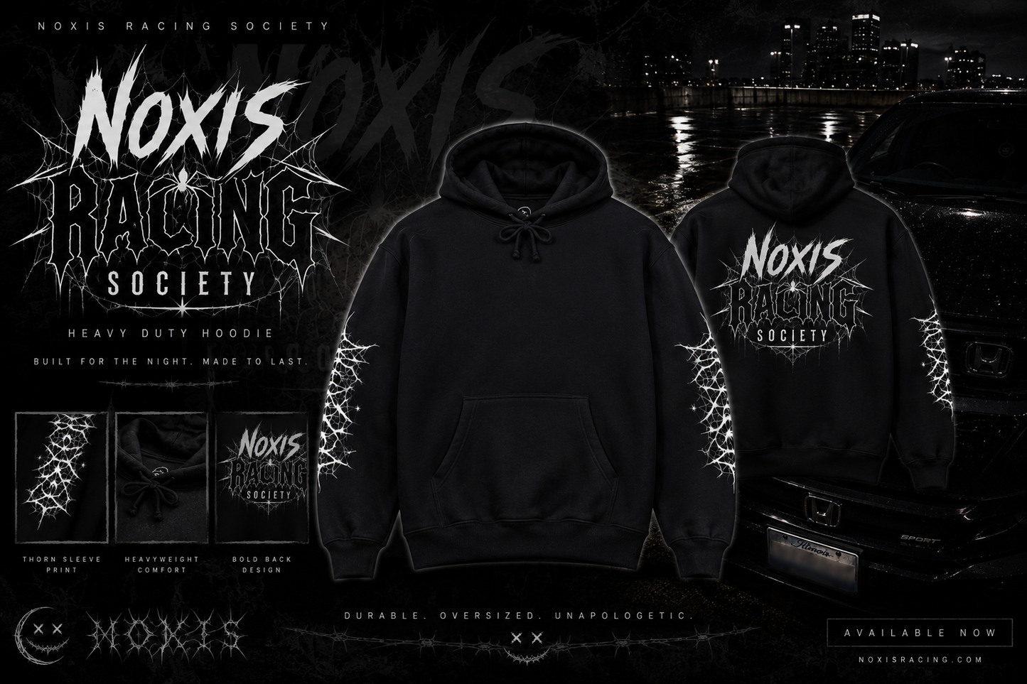webbed Edition Noxis Racing Hoodie ๐ธ๏ธ๐ค