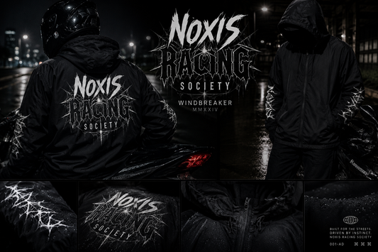 webbed Edition Noxis Racing Windbreaker 🕸️🤍