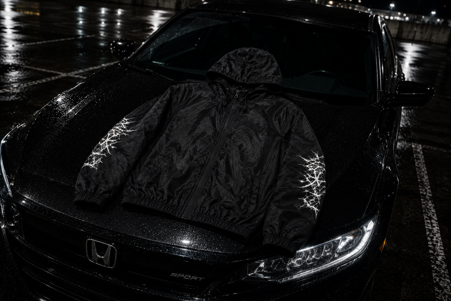 webbed Edition Noxis Racing Windbreaker 🕸️🤍